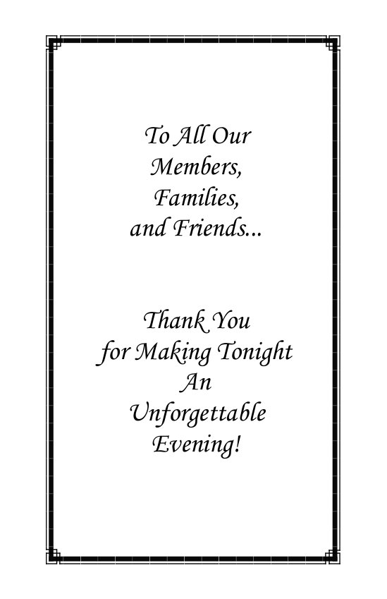 Thanks